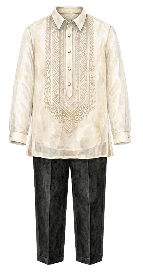 Barong Tagalog attire reference